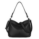 Genuine Leather Shoulder Bag Stylish Hobo Purse Womens Crossbody Bag Travel Top-Handle Handbag