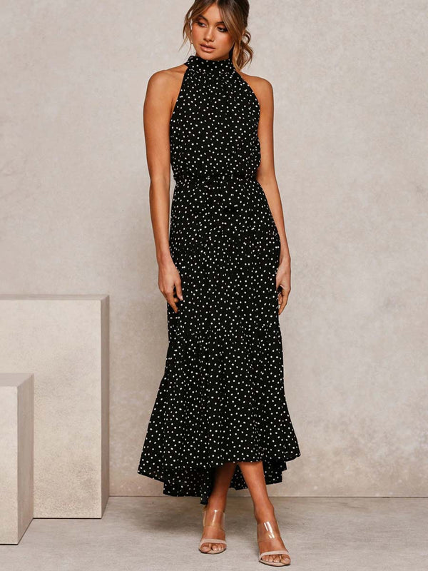 Polka Dot Print Dress