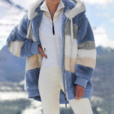 Christmas Sale - 50% OFF  Contrasting Padded Coat